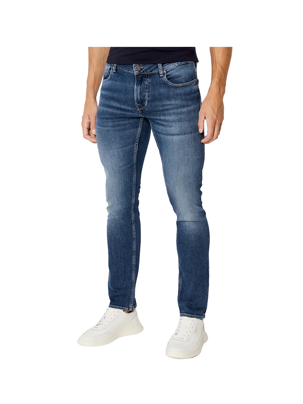 GUESS 1 USCITA Guess Jeans Uomo Blu Denim - Blu Blu denim