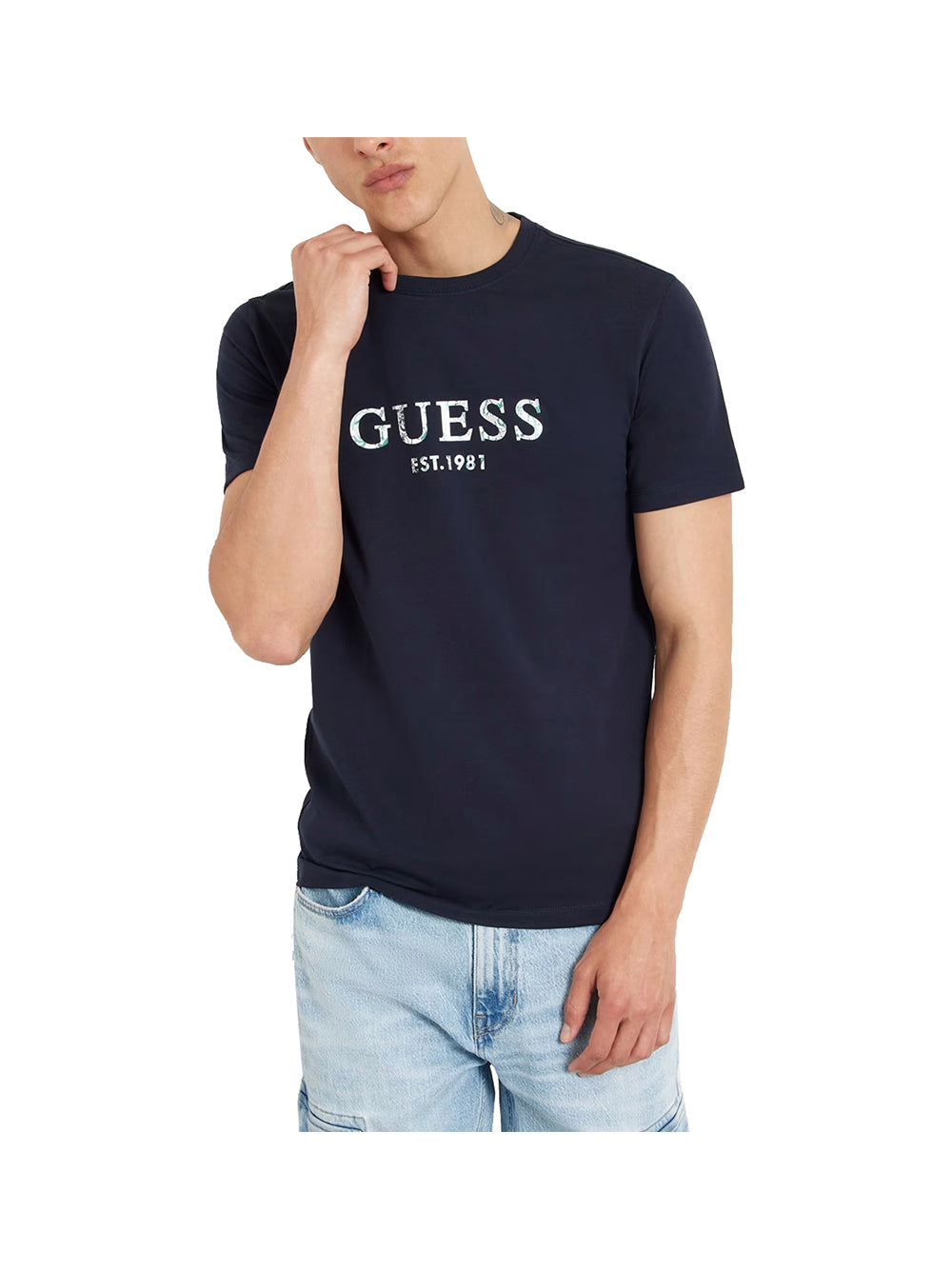 GUESS 1 USCITA Guess T-Shirt Uomo Blu Blu