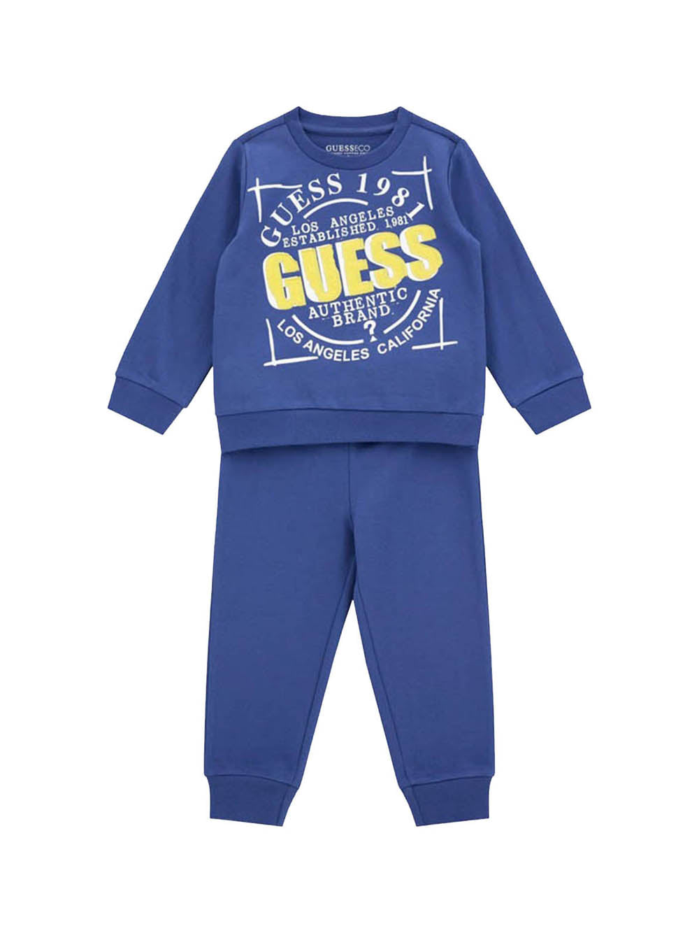 GUESS 1 USCITA Guess Coordinato Bambino Blu Blu