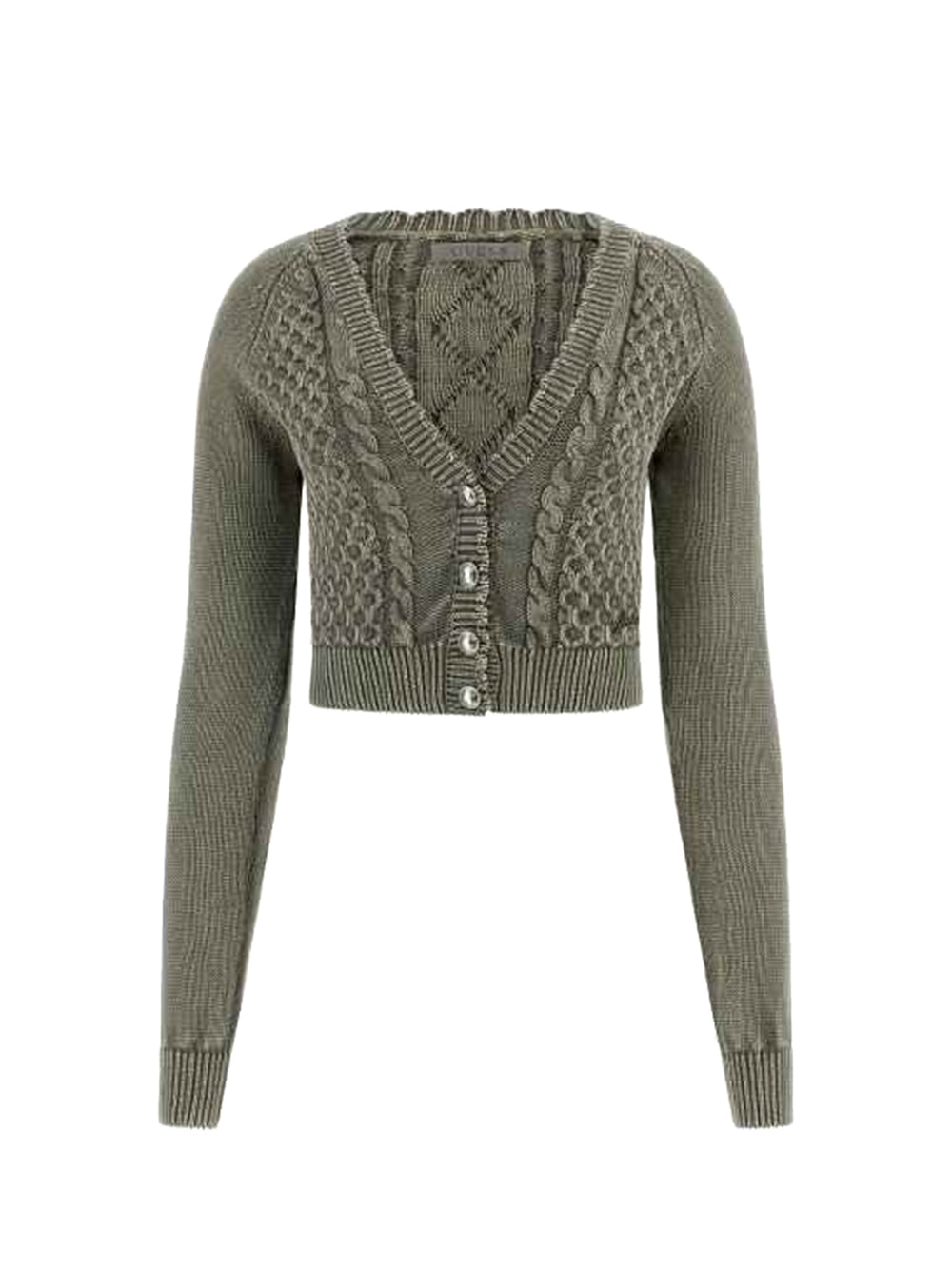 GUESS 1 USCITA Guess Cardigan Donna Verde Verde