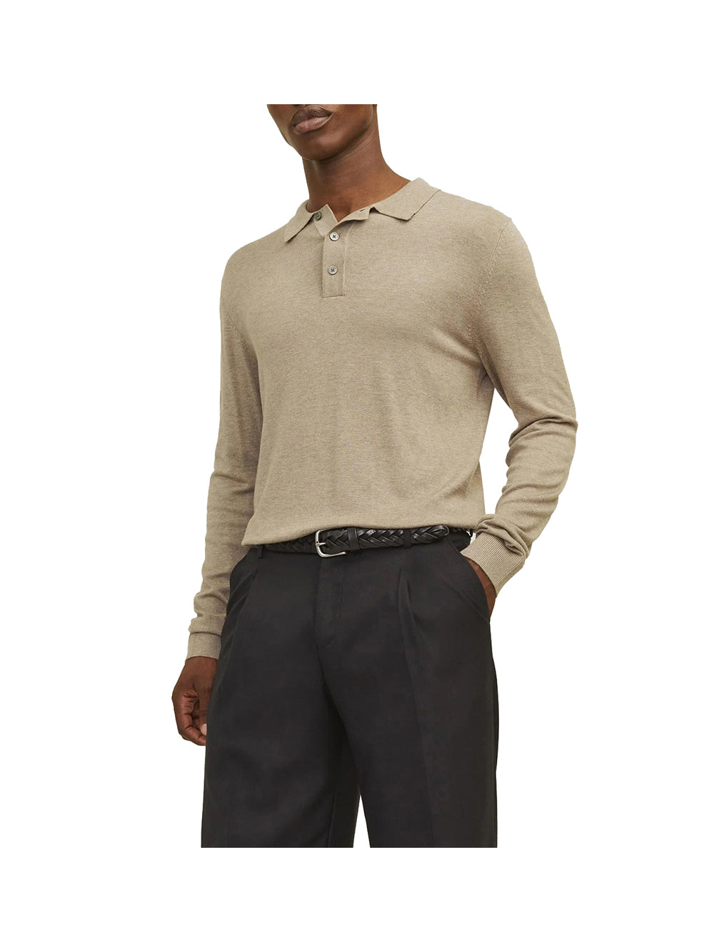 JACK&JONES PREMIUM Jack&Jones Polo Uomo Beige Beige