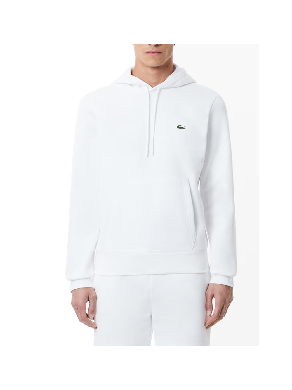 LACOSTE Lacoste Felpa Uomo Bianco Bianco