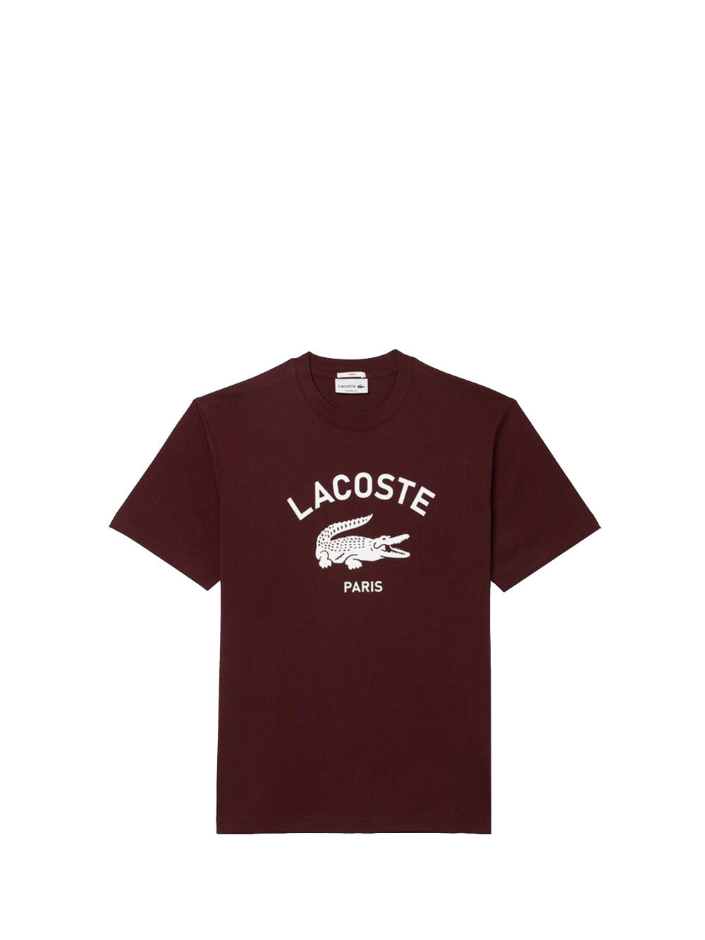 LACOSTE Lacoste T-Shirt Uomo Bordo' - Rosso BORDO'