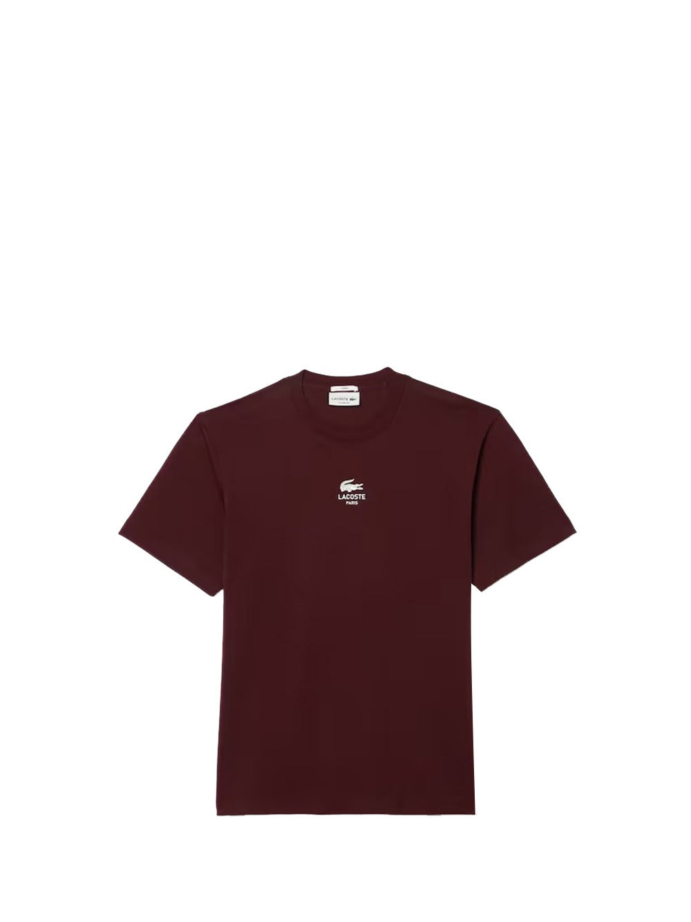 LACOSTE Lacoste T-Shirt Uomo Bordo' - Rosso BORDO'