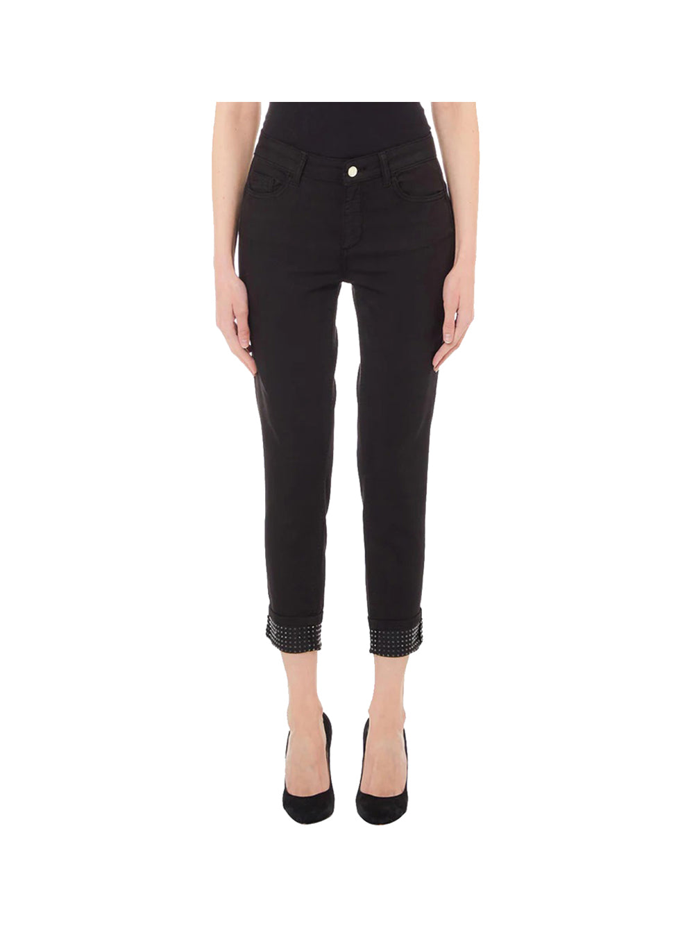 LIU.JO WHITE Liu Jo Pantalone Donna Nero Nero