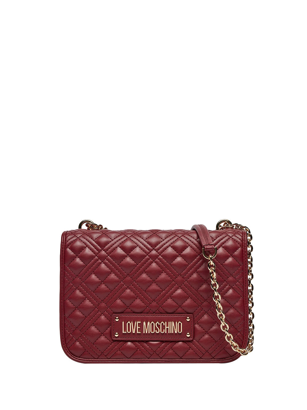 MOSCHINO PRECOLLECTION Moschino Borsa a Tracolla Donna Bordeaux - Rosso BORDEAUX