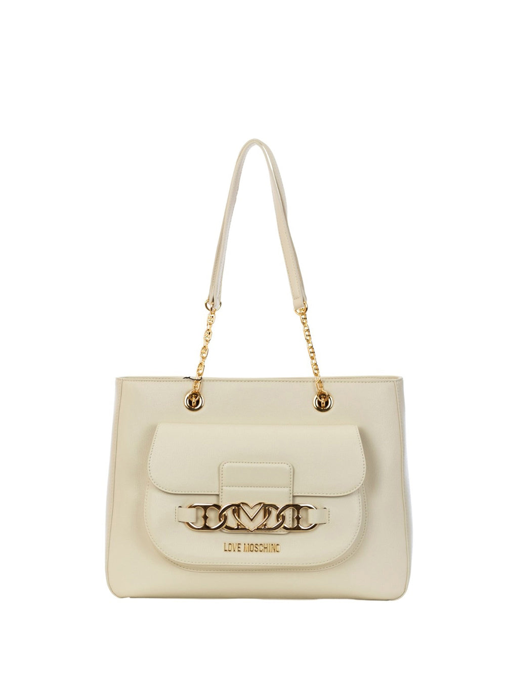 MOSCHINO PRECOLLECTION Moschino Shopper Donna Avorio Avorio