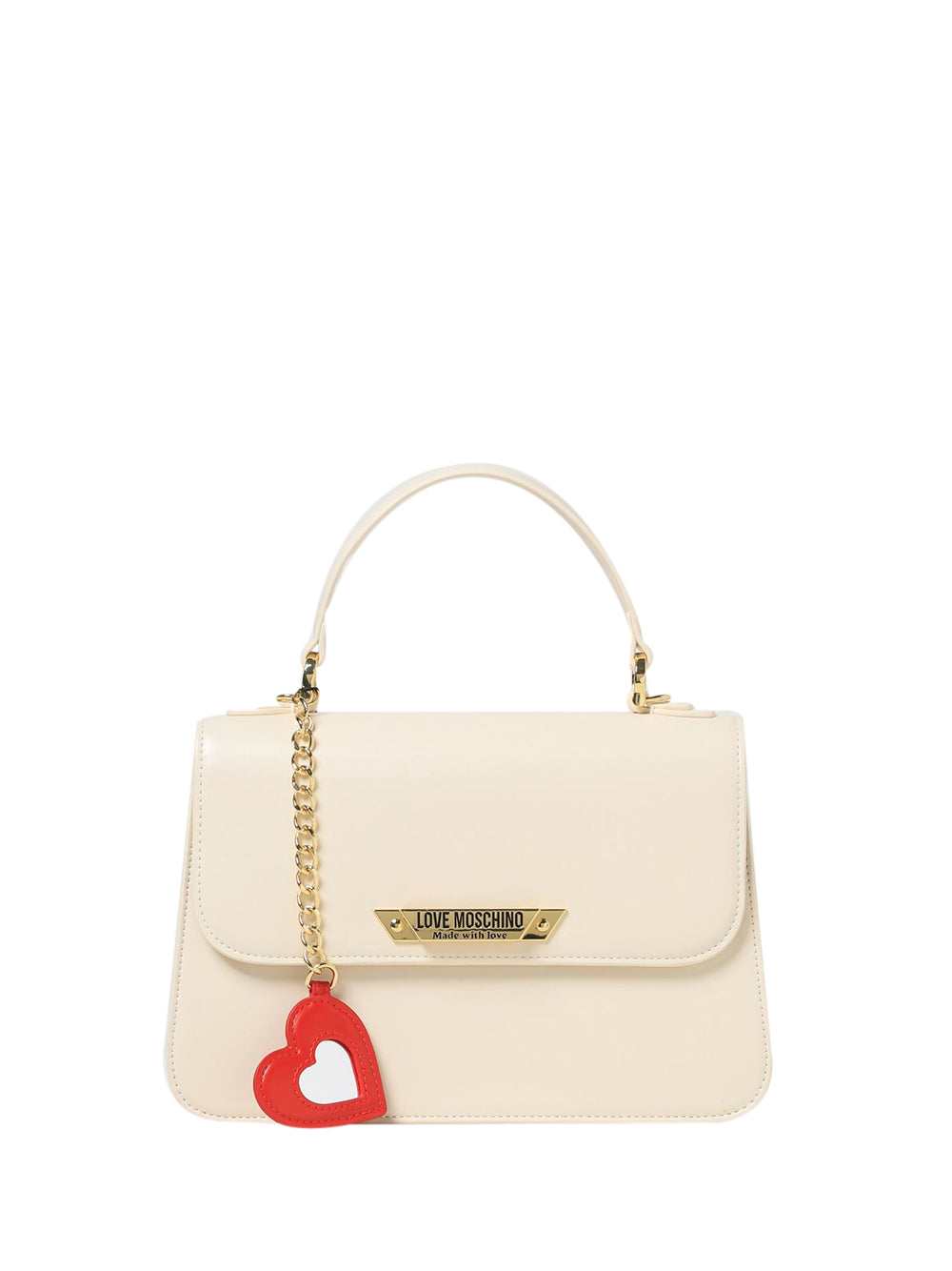 MOSCHINO PRECOLLECTION Moschino Borsa a Mano Donna Avorio Avorio