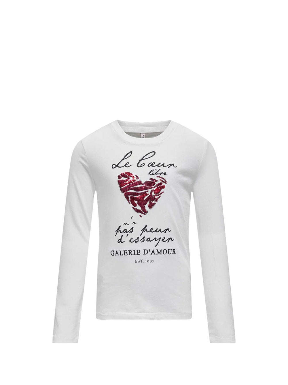 Only Only Maglia Bambina Bianco Bianco