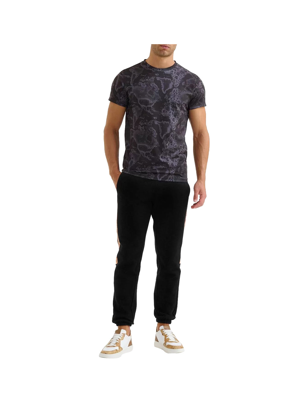 PRIMA CLASSE Alviero Martini T-Shirt Uomo Nero Nero