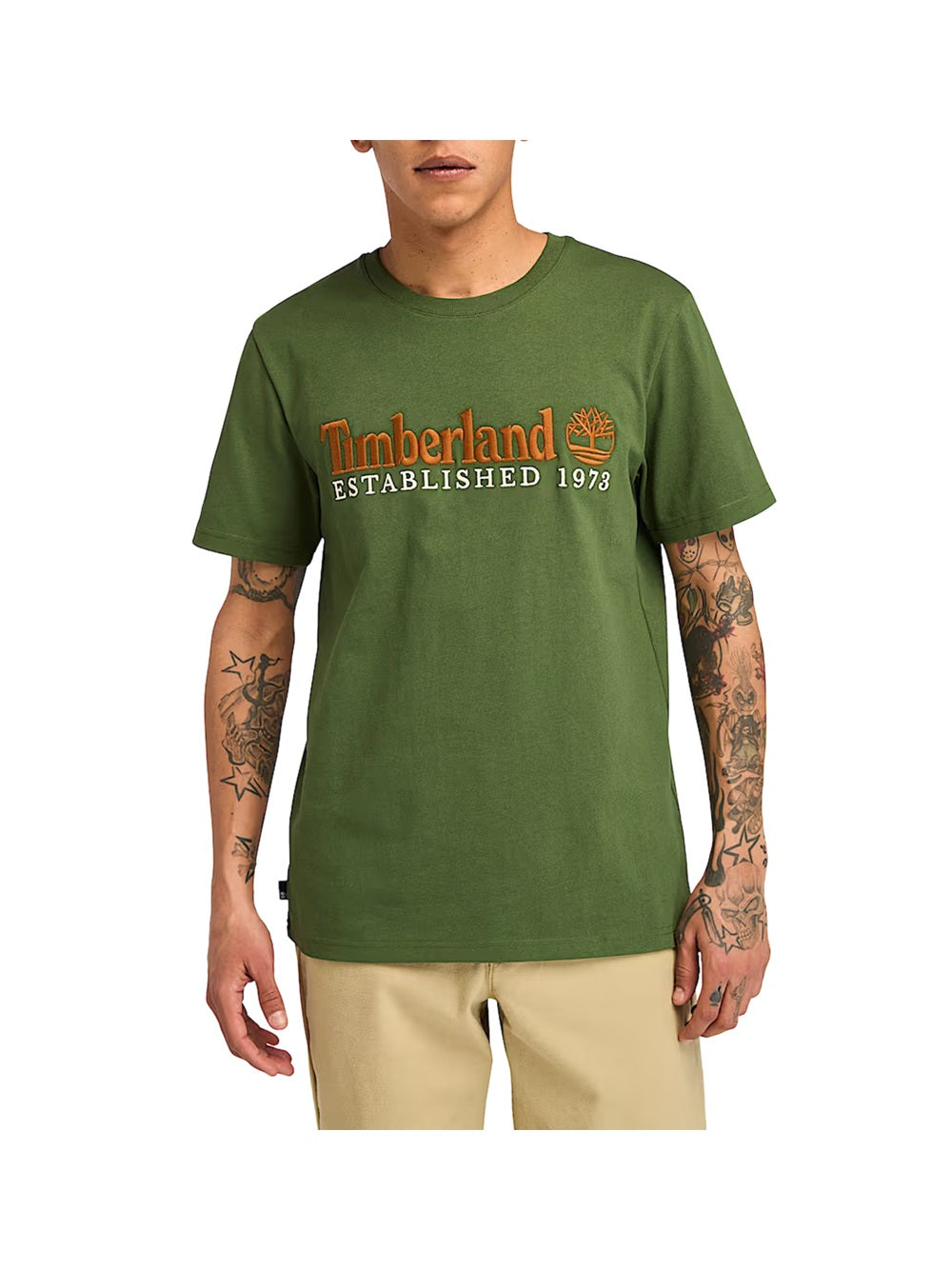 TIMBERLAND Timberland T-Shirt Uomo Verde Verde