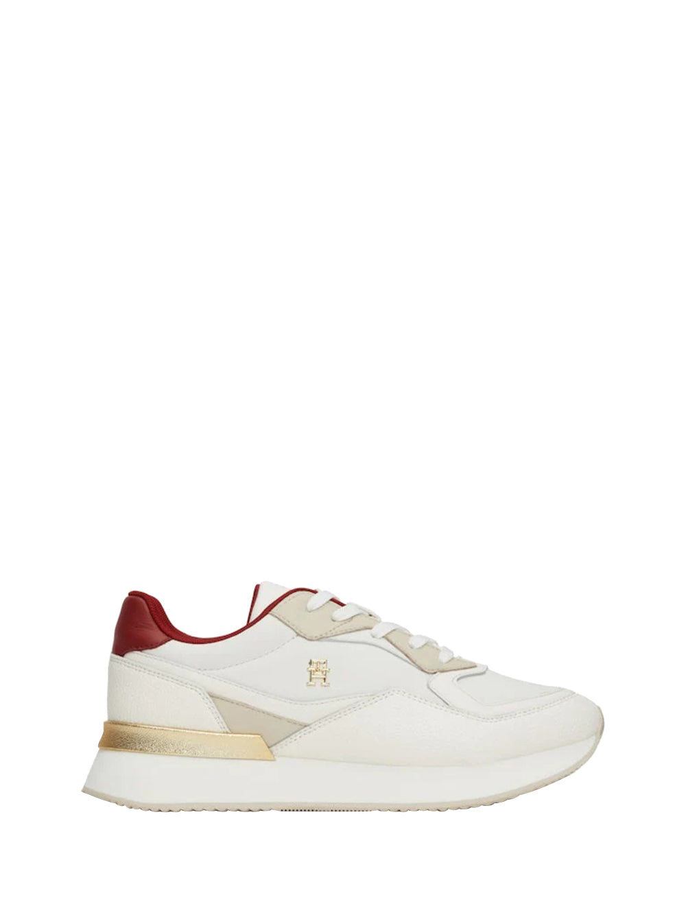 TOMMY HILFIGER 1USCITA Tommy Hilfiger Sneakers Donna Bianco/rosso - Multicolore Bianco/rosso