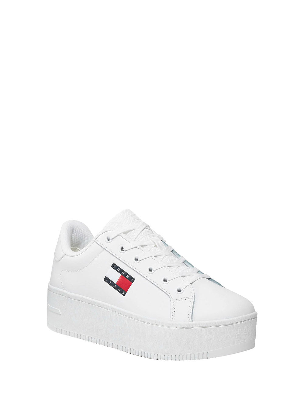 TOMMY HILFIGER 1USCITA Tommy Hilfiger Sneakers Platform Donna Bianco Bianco