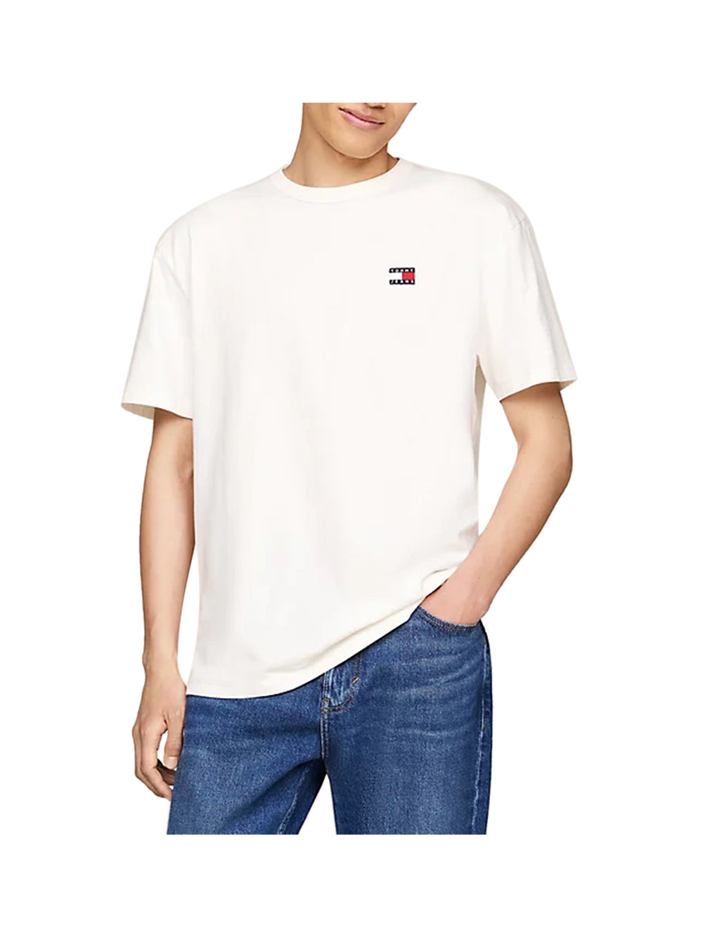 TOMMY JEANS 1USCITA Tommy Jeans T-Shirt Uomo Bianco Bianco