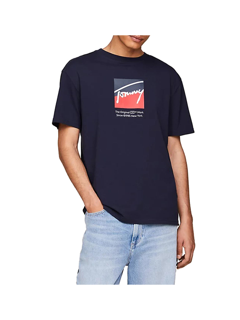 TOMMY JEANS 1USCITA Tommy Jeans T-Shirt Uomo Navy - Blu NAVY