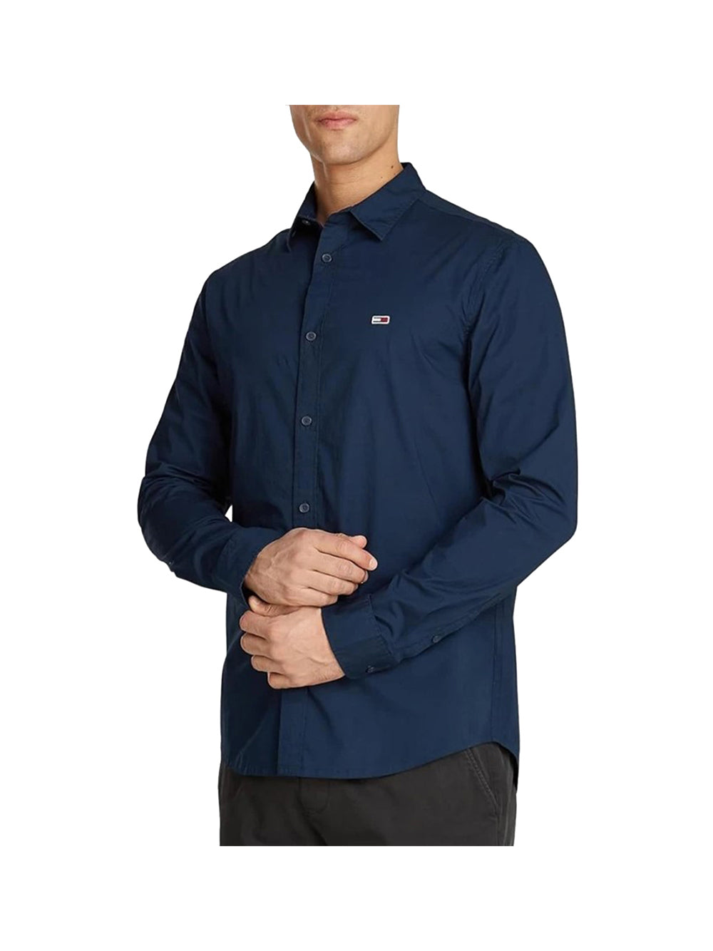 TOMMY JEANS 1USCITA Tommy Jeans Camicia Uomo Navy - Blu NAVY