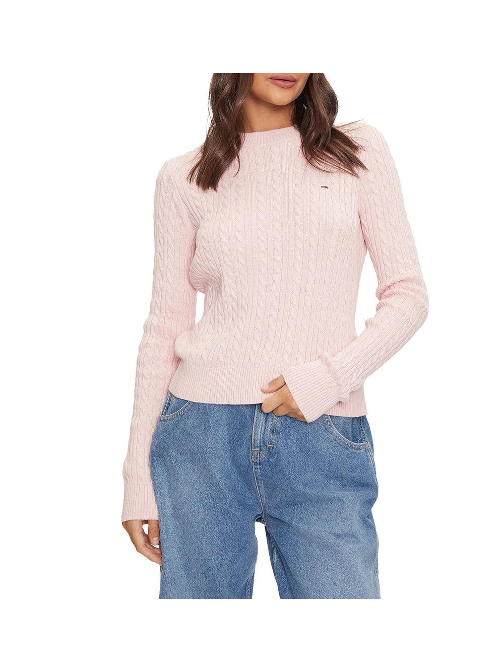 TOMMY JEANS 2USCITA Tommy Jeans Maglia Donna Rosa Rosa