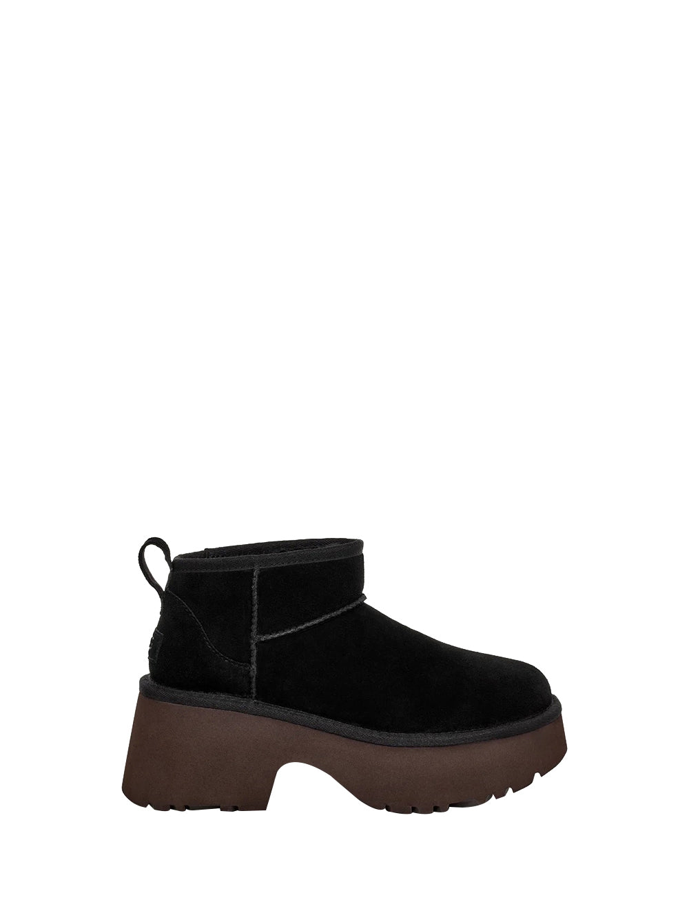 UGG Ugg Eskimo Boot Classic Ultra Mini New Heights Donna Nero Nero