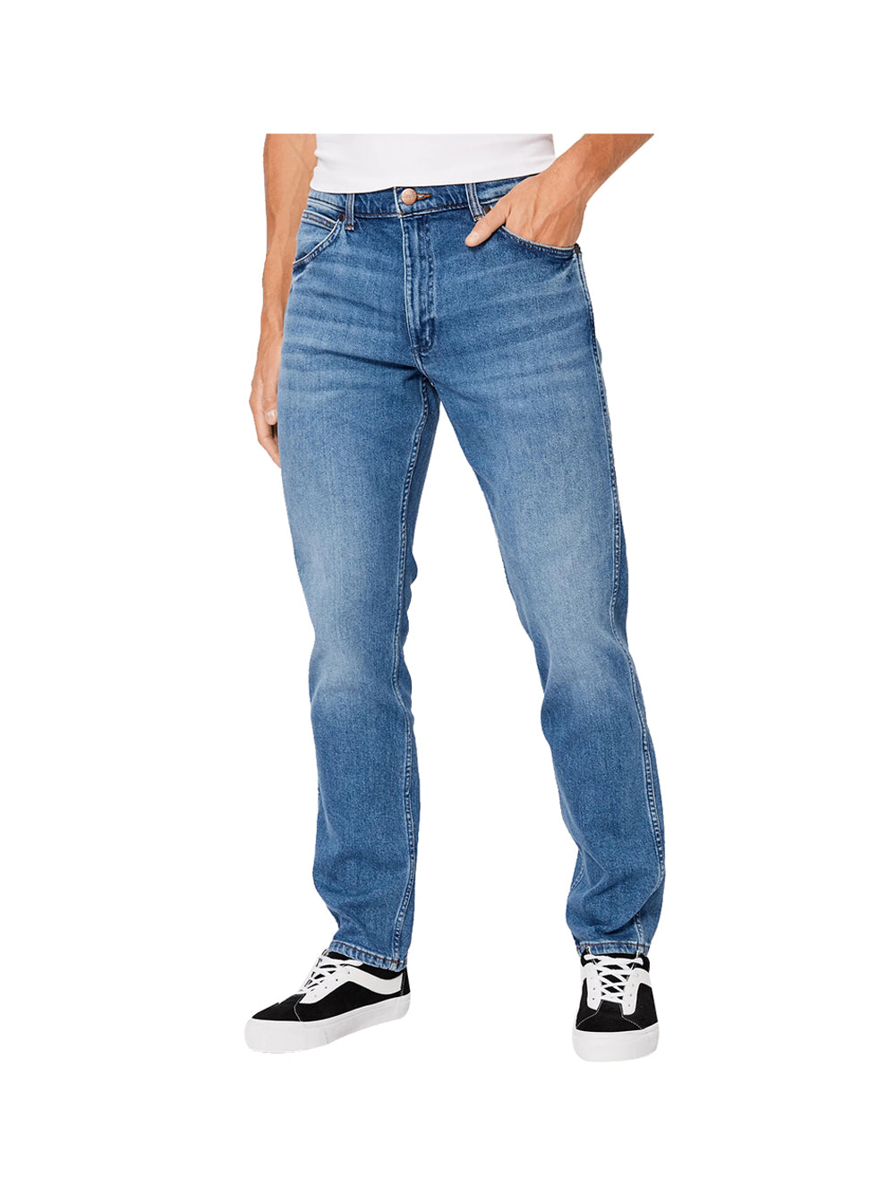 WRANGLER STC WRANGLER Jeans Uomo Blu Chiaro - Blu BLU CHIARO