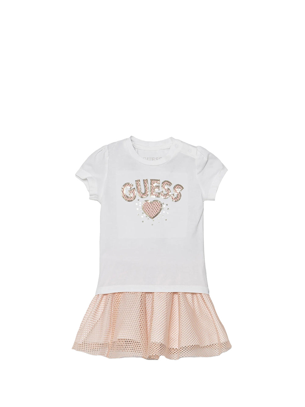 GUESS 1 USCITA Guess Coordinato Bambina White - Bianco WHITE