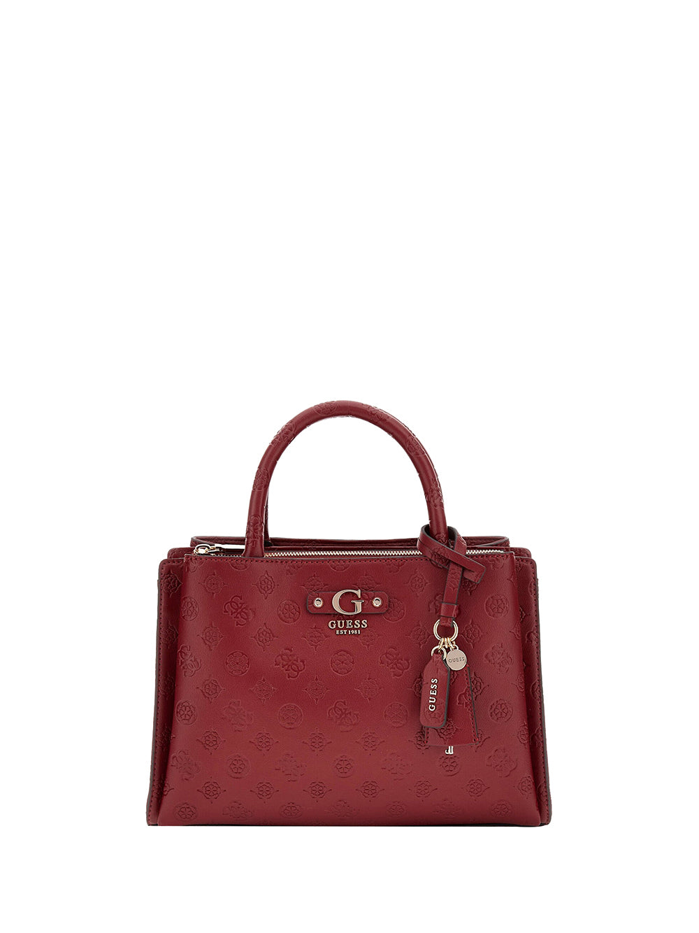 GUESS 1 USCITA Guess Borsa a Mano Donna Bordeau - Rosso Bordeau