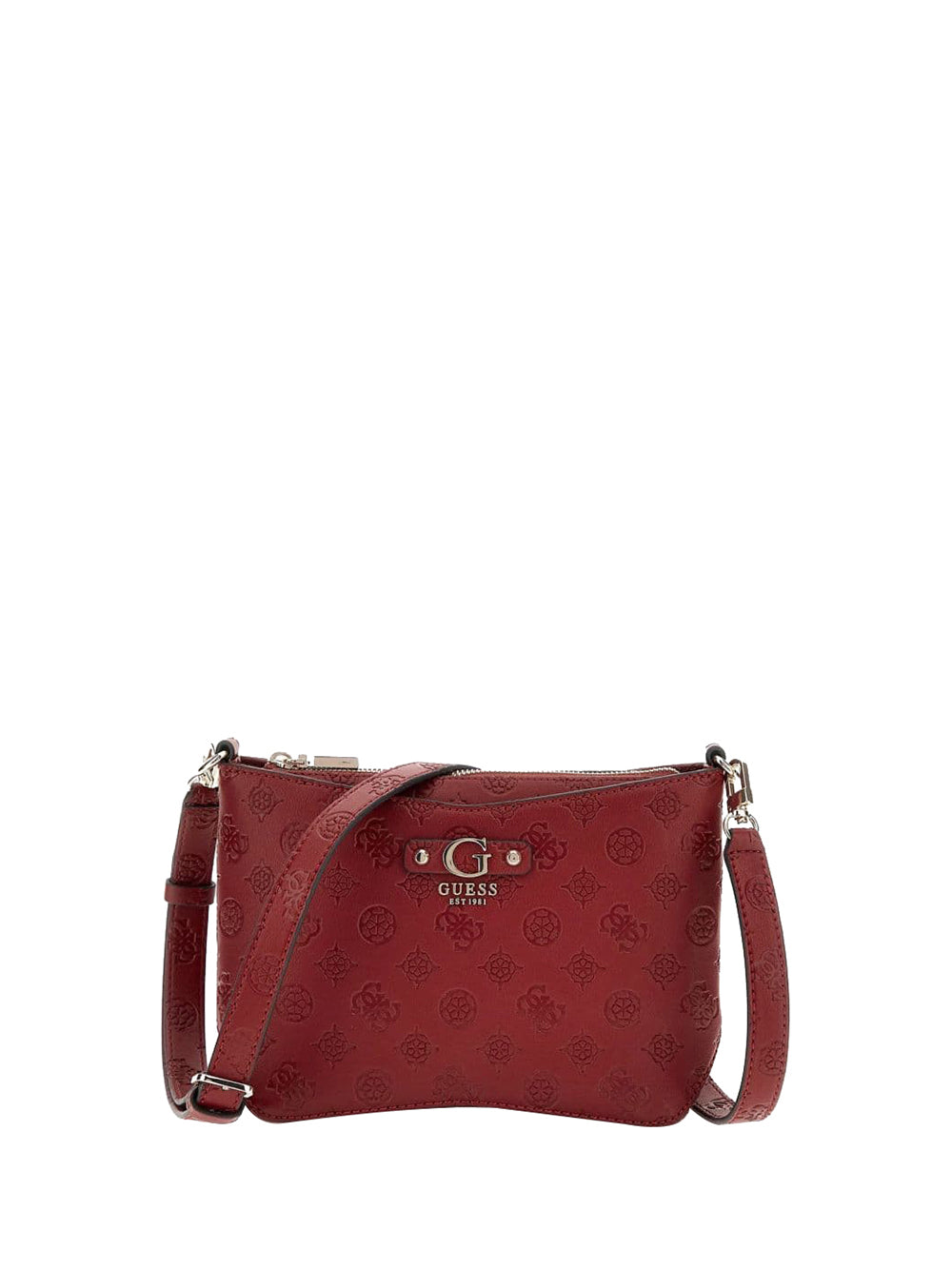 GUESS 1 USCITA Guess Borsa a Mano Donna Bordeau - Rosso Bordeau