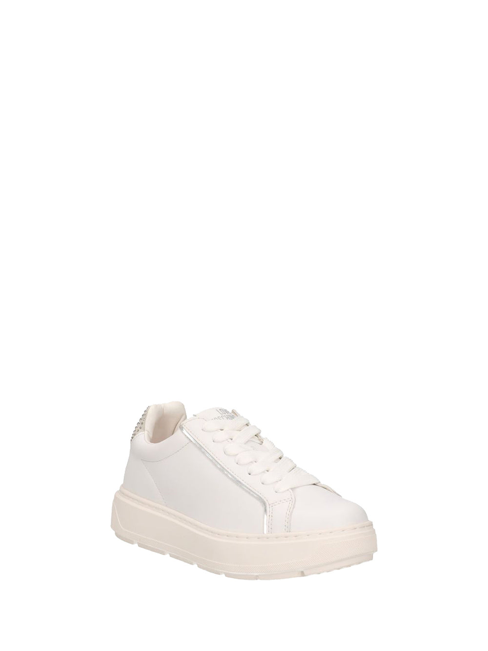 MOSCHINO CALZATURE PRE Moschino Sneakers Donna Bianco/perla/argento - Bianco Bianco/perla/argento