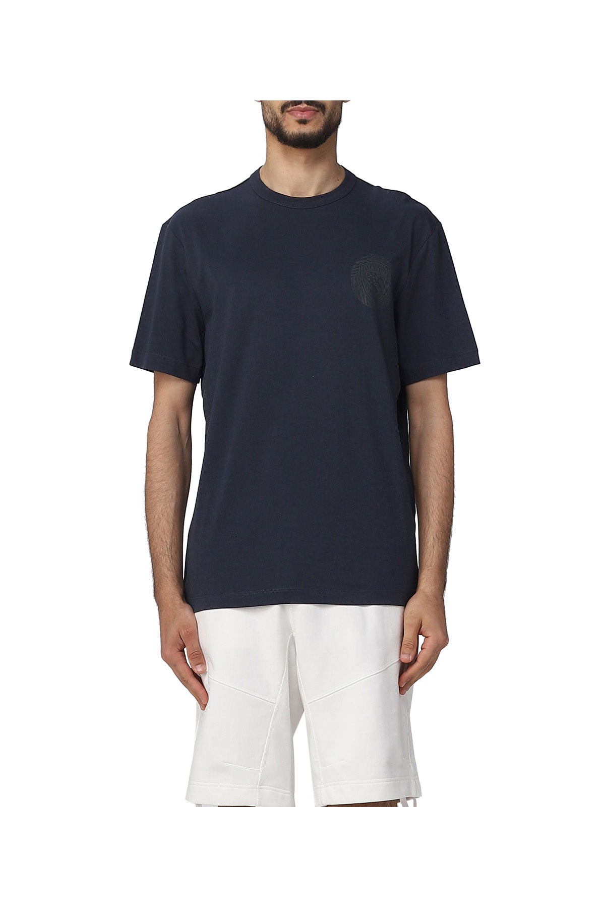 BLAUER T-Shirt Uomo In Tinta Unita Navy BLUE