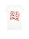 T-shirt Bambina Bianca con stampa frontale
