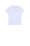 DSQUARED2 PRE T-Shirt Bambino Logo Frontale Bianco Bianco