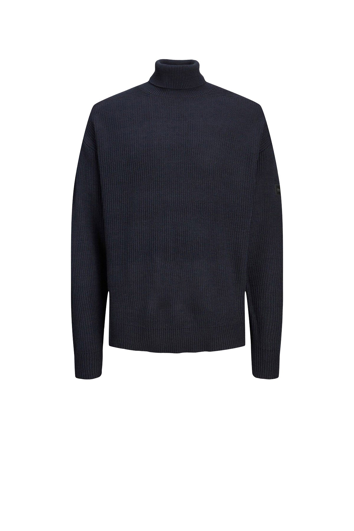 JACK&JONES Maglione Uomo In Tinta Unita Navy Blu