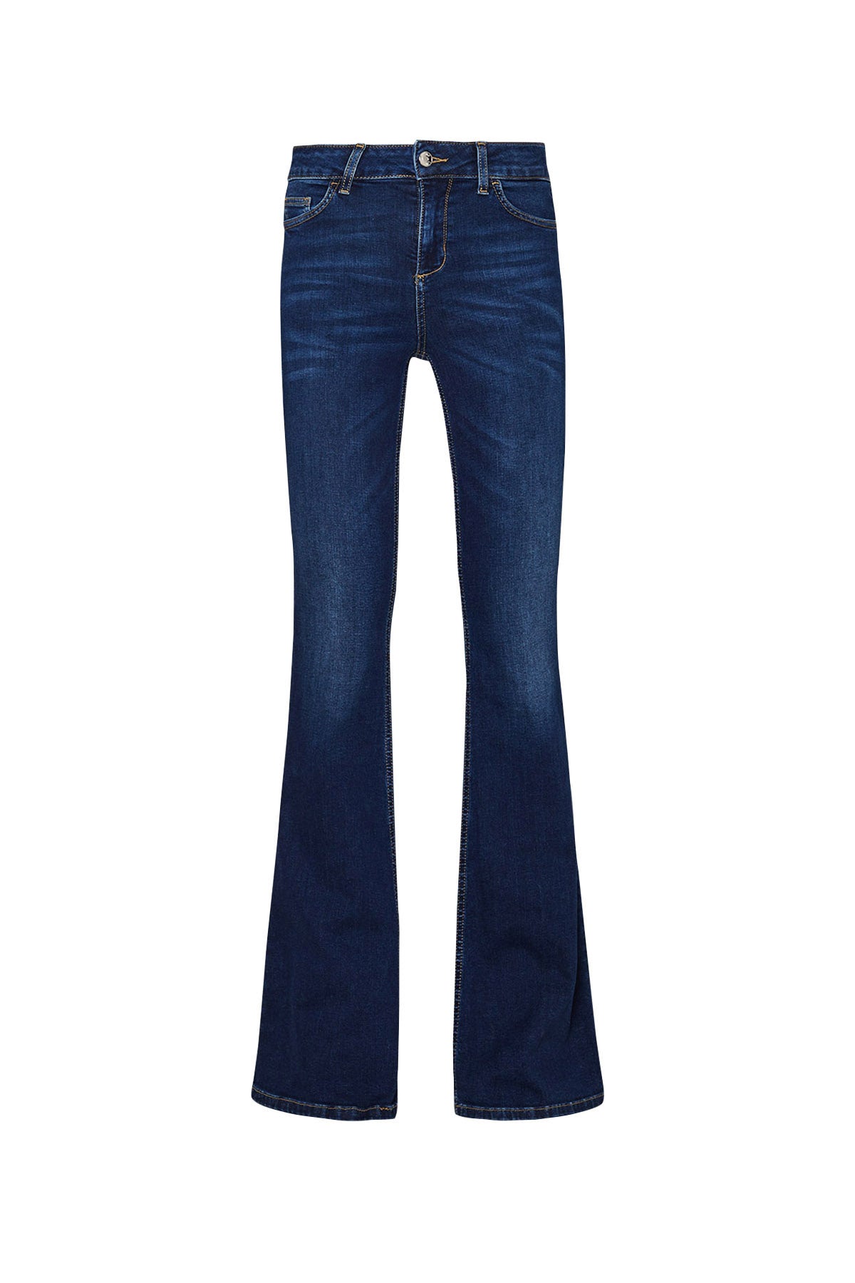 LIUJO DENIM Jeans Donna Flare Con Logo Denim DENIM