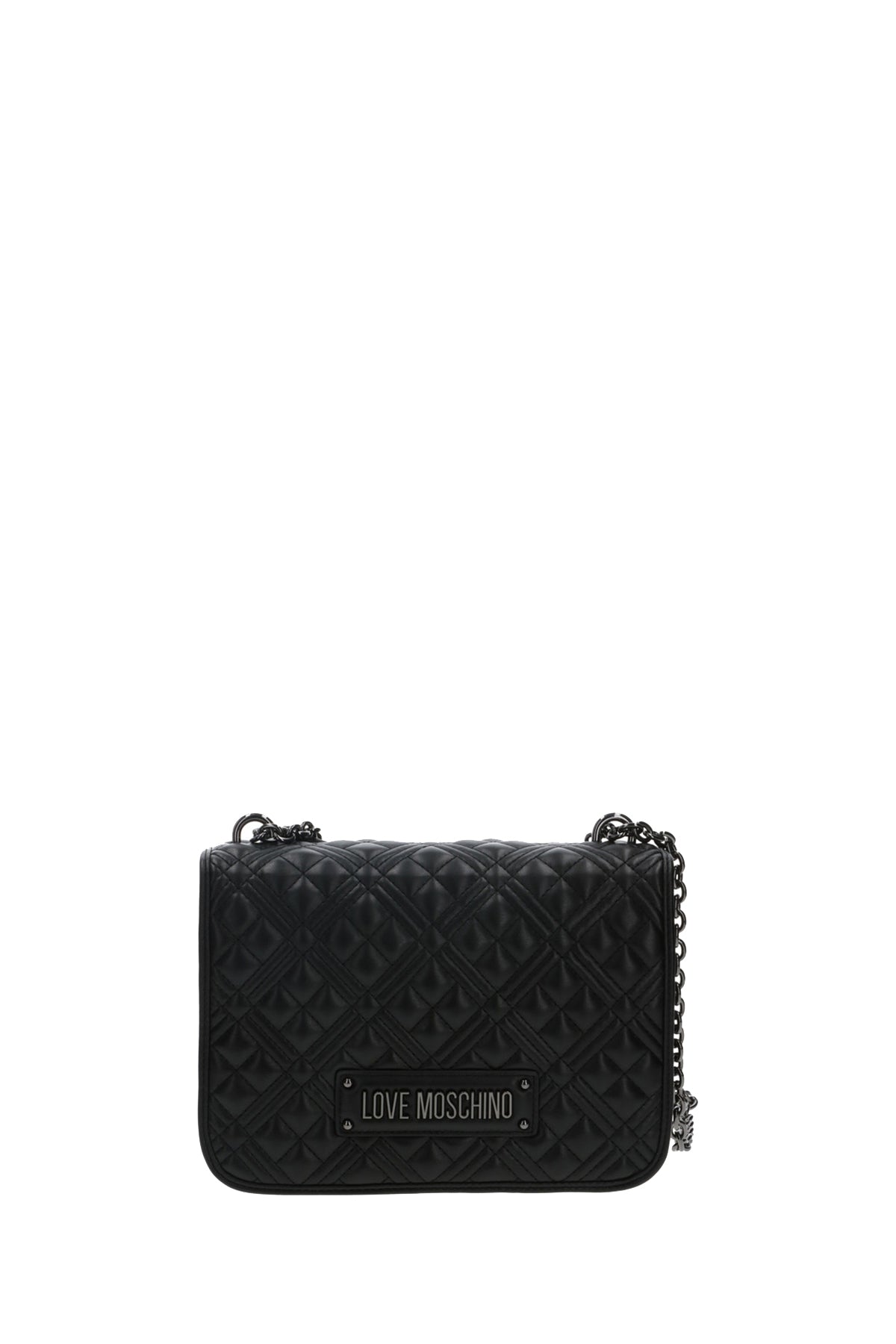 MOSCHINO Borsa Donna A Tracolla Trapuntata Nero MOS*JC4000PP0H LA0