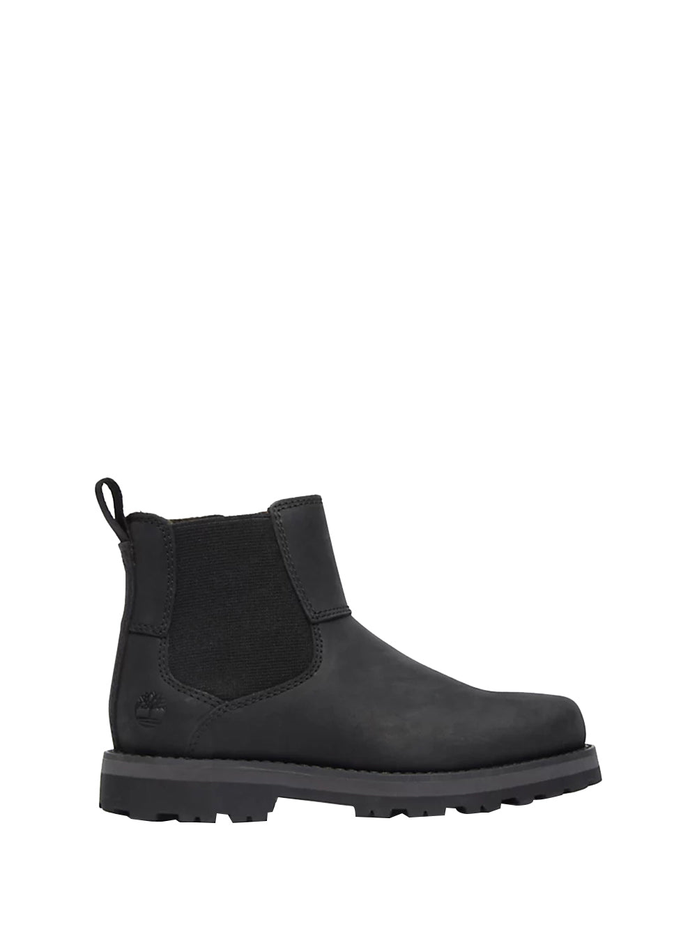 TIMBERLAND Stivale Chelsea da Donna in pelle con inserti elastici BLACK