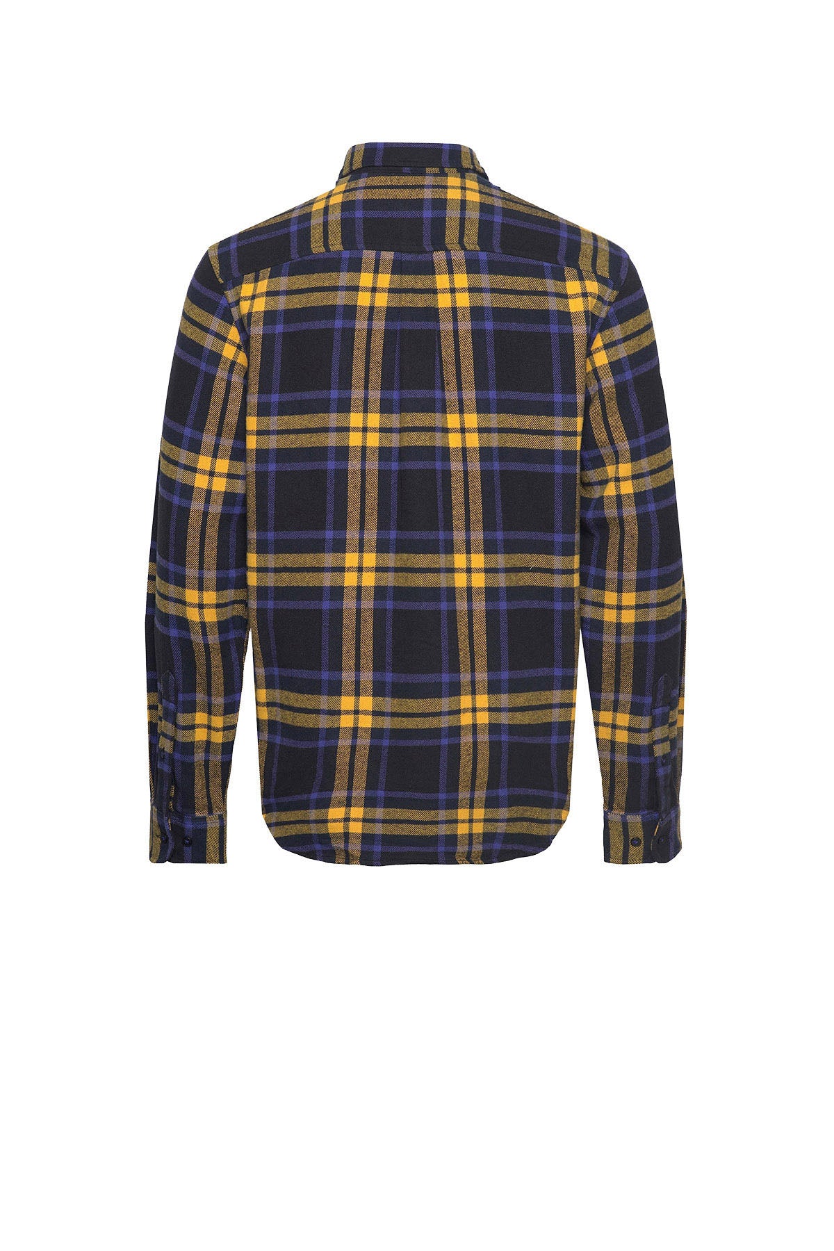 TIMBERLAND Camicia Uomo Heavy Flannel Plaid Blu Multi Blu