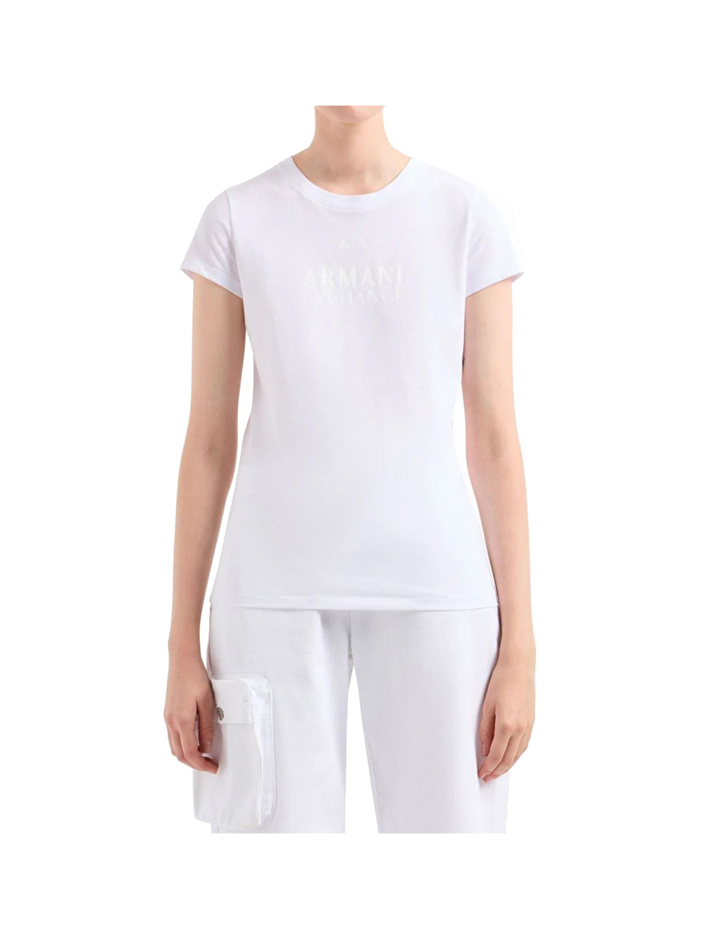 ARMANI EXCHANGE Armani Exchange T-Shirt Donna Optical White - Bianco OPTICAL WHITE