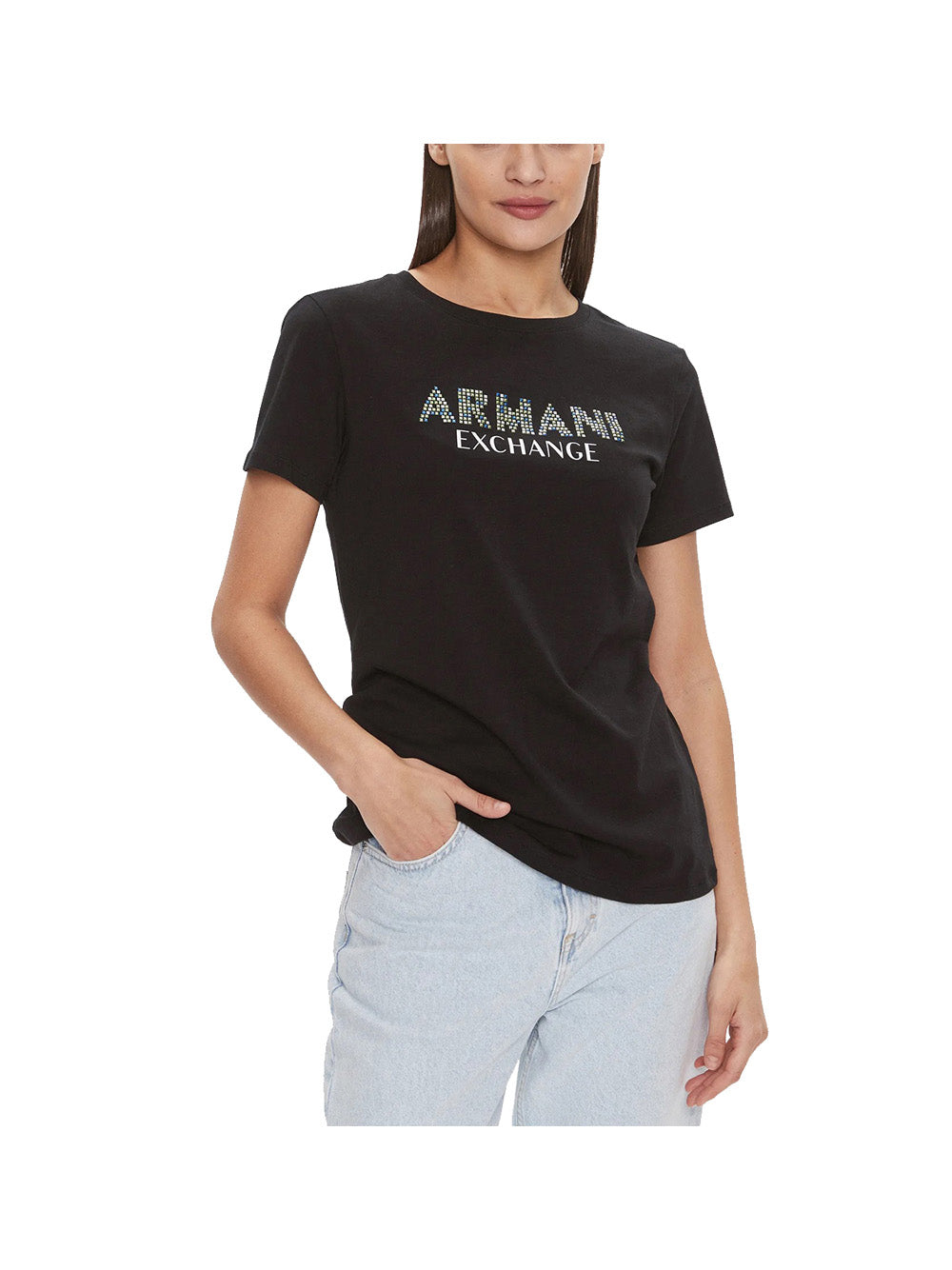 ARMANI EXCHANGE Armani Exchange T-Shirt Donna Nero Nero