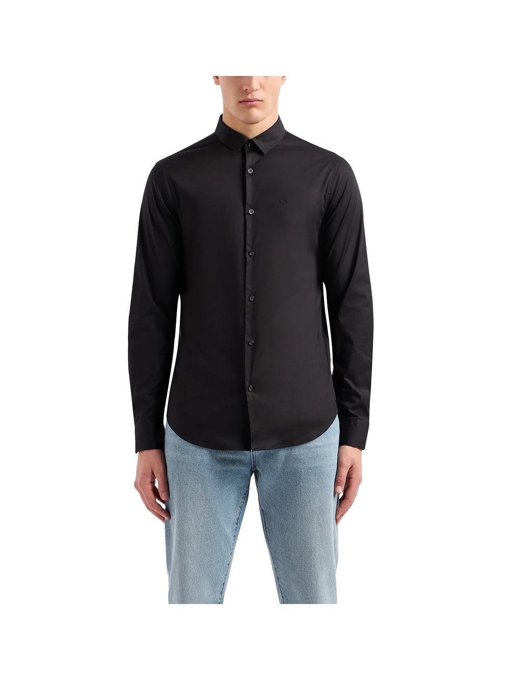 ARMANI EXCHANGE Armani Exchange Camicia Uomo Nero Nero