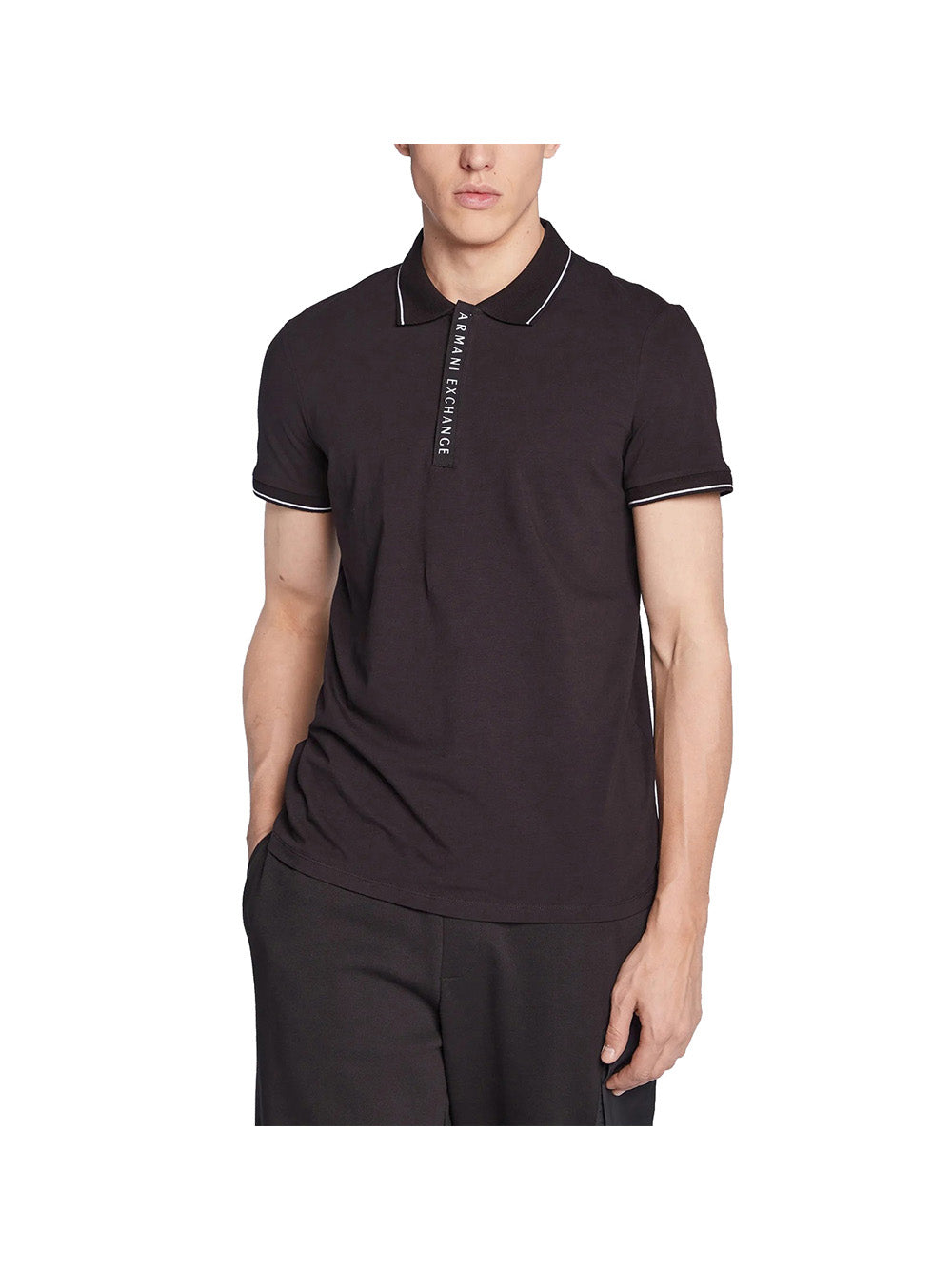 ARMANI EXCHANGE Armani Exchange Polo Uomo Nero Nero