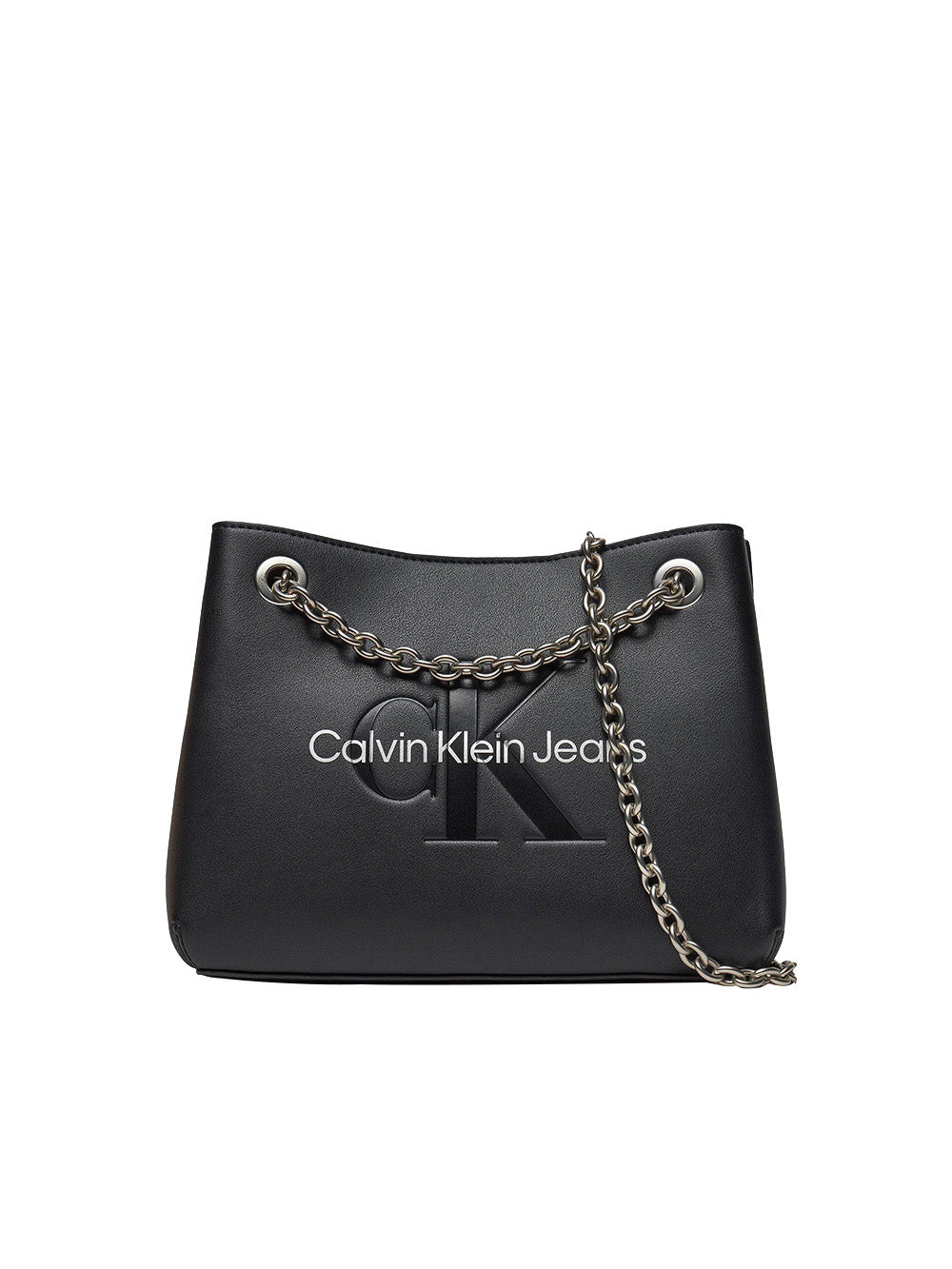 CALVIN KLEIN JEANS - Borsa donna con tracolla catena