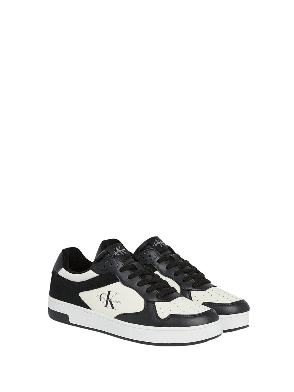 CALVIN CALZATURE Calvin Klein Sneakers Uomo Bianco/nero - Multicolore Bianco/nero