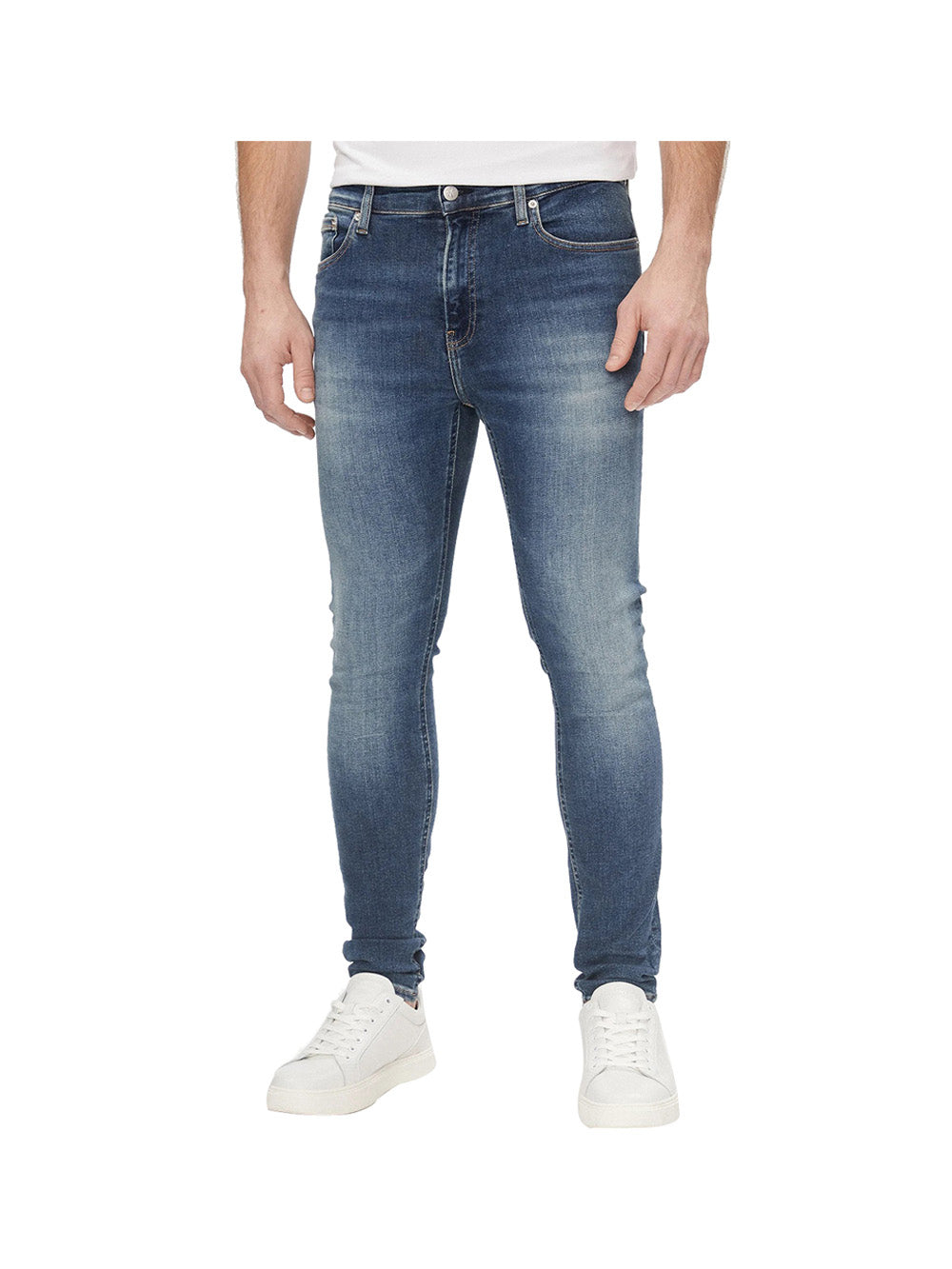 CALVIN2 1USCITA Calvin Klein Jeans Uomo Denim - Blu DENIM