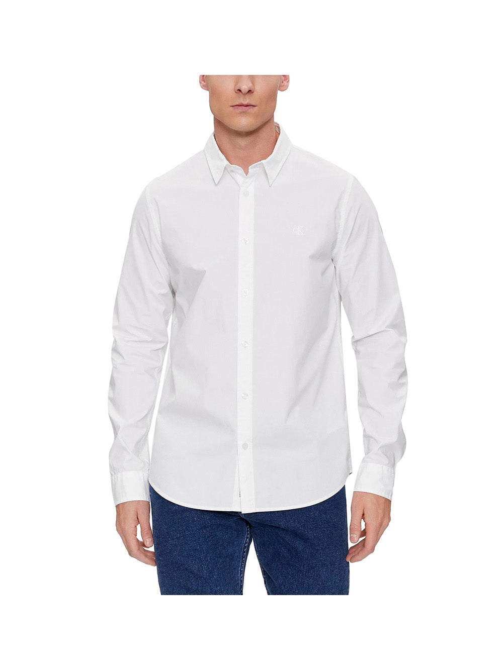 CALVIN2 1USCITA Calvin Klein Camicia Uomo Bianco Bianco