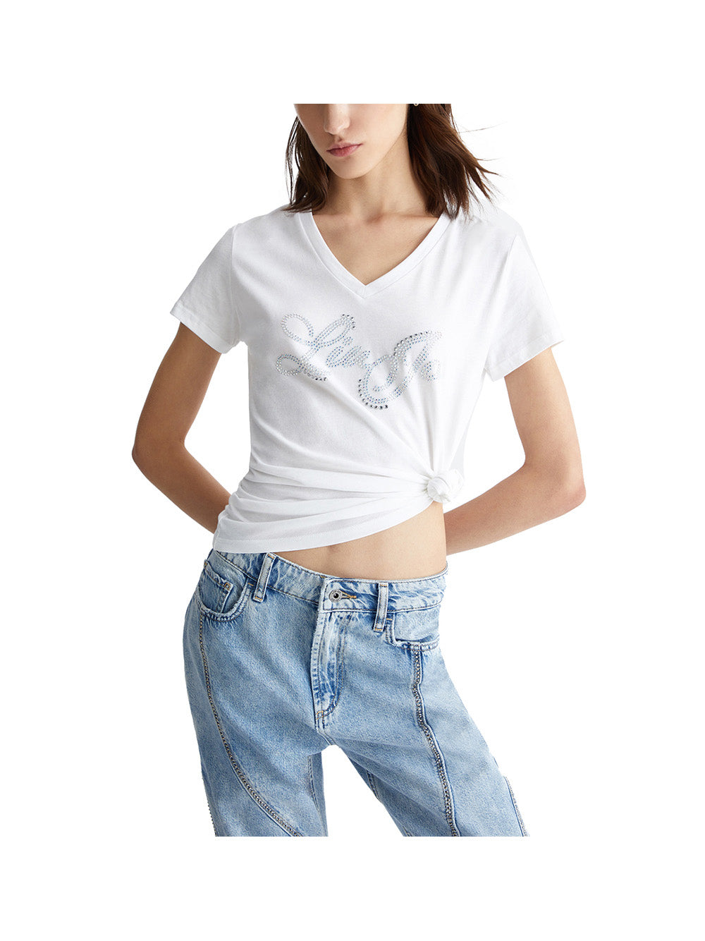 LIU.JO WHITE2 Liu Jo T-Shirt Donna Bianco Bianco